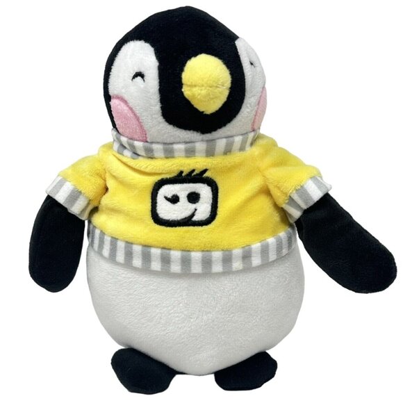 WonderWink Scrubs Plush Penguin Nurse Mascot Promo Yellow Sweater - Picture 1 of 7